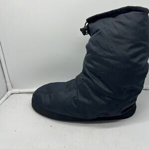 REI Tent Booties Mens XL Down Outdoors Camping Slippers Black